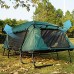 TAOBEGJ Tente Extérieure | Tente De Camping | Tente Hors-Sol Glamping Étanche Tente Dôme 4 Saisons Légère Grande Tente Familiale pour Camping Extérieur,2 People-Green