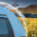 tent de dôme de Camping en Plein air Automatique à Double Couche de hydraulique adaptée à 5-8 Personnes pour Installer et recevoir Rapidement la