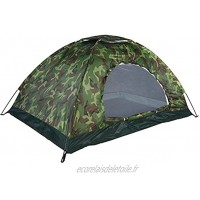 Tente de Camping en Plein air Tente de Camping en Plein air Tente de Camping pour 2 Personnes Tente de randonnée légère Tente de Camping étanche Kit de Camouflage pour la randonnée en Camping