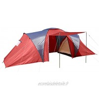 Tente de Camping Loksa 4 Personnes dôme Rouge