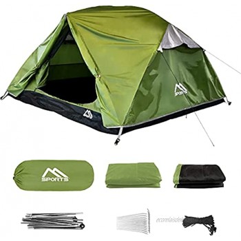Tente de camping Premium ultra légère Tente au choix pour 2 ou 3 personnes Tente cube étanche coupe-vent tente dôme