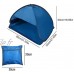 Tente De Camping Toile De Tente Familiale Pop-up Hydrofuge Tente Randonnée Plein-air Tente Ultra Legere Facile Couchepour Pique-Nique Randonnée Trekking Camping Bleu