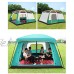 Tente Dome-3-12-Person-Camping-Tents Tente familiale coupe-vent imperméable avec toit anti-pluie 3 tailles pour 3-12 personnes Camping dans le jardin Trekking léger et Tente de camping avec auvent