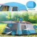 Tente Dome-3-12-Person-Camping-Tents Tente familiale coupe-vent imperméable avec toit anti-pluie 3 tailles pour 3-12 personnes Camping dans le jardin Trekking léger et Tente de camping avec auvent