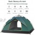 thorityau Camping Tente 2 Personnes Tente Automatique Dôme de Camping Ultra Légère Facile à Installer Tentes Dôme Couche Tente 4 Saison Imperméable Ventilée pour Pique-Nique Randonnée Camping