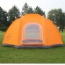 Vobajf Tente Froide épreuve Tente de Camping et des Big Tente étanche for 6-8 Personnes Tentes de dôme Couleur : Orange Size : 5-8 People
