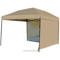 Vobajf Tente Quatre Coins Tente en Plein air Tentes Stall Tentes Camping Tentes Simple Couche en Tissu Ombrage Tissu Tente de Camping Tentes de dôme Couleur : Marron Size : 5-8 People