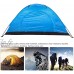 YOPOTIKA Tente d'extérieur familiale camping tente individuelle loisirs tente étanche pour pêche escalade randonnée orange