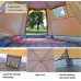 YYDMBH Tentes dôme Pop-Up Tente Automatique 4 Personne Camping Tente Sac à Dos Family Dôme Tentes pour Camping Randonnée Voyager Color : Brown