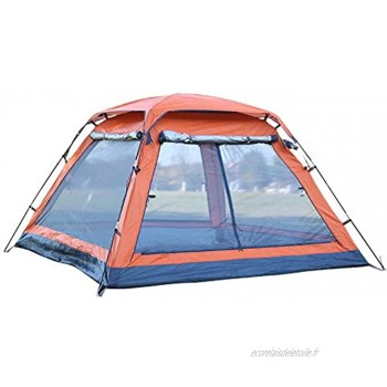 JIAGU Tentes légères Sac à Dos Tente avec Installation Instant for Camping Tente étanche Portable Tente de Plage Color : Orange Size : One Size