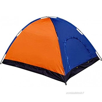 JIAGU Tentes légères Singel Couche de Ventilation Portable léger avec Sac de Transport Tente Portable Tente étanche Tente de Plage Color : Orange Size : One Size