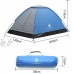 JIAGU Tentes légères Tente for la Famille d'extérieur Sac à Dos Voyage Tente Backpacking Portable Tente étanche Tente de Plage Color : Blue Size : One Size