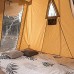 JTYX Tente de Cabine pour 5 à 8 Personnes Tentes de Camping familiales étanches avec Sac de Transport Tente en Toile de Coton pour Voyage en Famille randonnée Pique-Nique et fête