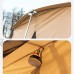 JTYX Tente de Cabine pour 5 à 8 Personnes Tentes de Camping familiales étanches avec Sac de Transport Tente en Toile de Coton pour Voyage en Famille randonnée Pique-Nique et fête