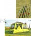 JTYX Tente de Camping avec 2 Chambres Protection UV étanche abris solaires Tente Portable Tente dôme Coupe-Vent Grande Tente familiale randonnée en Plein air Voyage