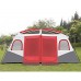 JTYX Tente de Camping pour 8-12 Personnes en Plein air Double Couche Tente familiale Portable Cabana Tente Protection UV abri Solaire pour Camping en Plein air randonnée pêche