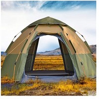 JUNMAIDZ Tente Tente Automatique de dôme 3-4 Personne Installation Facile Instantanée protables Camping Pop-Up 4 Seasons Tente de Voyage pour la Famille