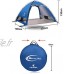 LULUVicky Camping Tente Légère instantanée Automatique Tente Backpacking Sun Abris for Extérieur Intérieur Chapiteau Color : Lake Blue Size : One Size