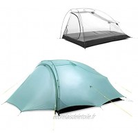 LXX Tente Tente 2 ultraléger Camping Personne Installation Facile Double Couche Tente instantanée étanche for la Famille randonnée pédestre tentes Color : Green