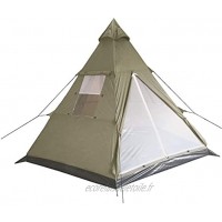 MFH Tente indienne Tipi Olive