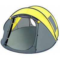 rug Tente Extérieure Portable 3-4 Personnes Simple Couche Speed ​​Speed ​​Speed ​​Tent Camping 2021 8 5Color:Yellow