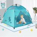 Tente Tente de Plage dôme Pliable intérieur et extérieur poupée Maison pour garçons et Filles Camping en Plein air Maison de Jeux Espace pour Enfants d'intérieur et extérieur