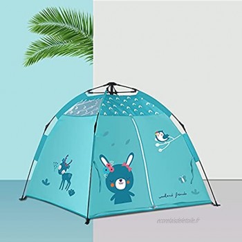 Tente Tente de Plage dôme Pliable intérieur et extérieur poupée Maison pour garçons et Filles Camping en Plein air Maison de Jeux Espace pour Enfants d'intérieur et extérieur