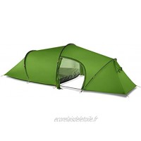 ZYM Tentes chapiteaux Tente 2 ultraléger Camping Personne Installation Facile Double Couche Tente Tunnel étanche for la Famille Randonnée à vélo Tentes instantanées Color : Green