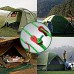 BHGWR Cordes pour Tente Réfléchissante 8 pièces Corde de Guidage pour Tente légère avec tendeur en Aluminium 13 Pieds Vert Guy Corde idéal pour Le Camping Randonnée Auvent Tente