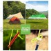Corde à Vent pour Tente réfléchissante 2,5 mm 5 m Corde Fixe Corde de Camping Polyvalente Vert