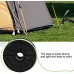 Corde de tente de camping haute densité 2,5 mm 50 m corde multifonction en polyester résistant à l'usure et durable corde de sécurité coupe-vent réfléchissante pour la randonnée corde de survie en