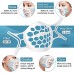 KAIYZP Support de visage en Silicone 3D Créer plus d'espace Respiratoire,et Soulage la Douleur à la Pression Protecteur d'oreille à Boucle Réglable à la Fois Féutilisable ensemble de 5 Pièces