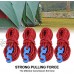 Liujaos Corde de Tente Slip Tent Rope pour Corde de Reliure matérielle de Corde à LingeRed