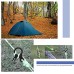 Lot de 24 tendeurs de corde pour tente 3 styles assortis en alliage d'aluminium pour tente randonnée camping