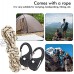 RiToEasysports 2 Pièces Tendeur de Corde Tendeur de Corde en Plastique Outil D'arrimage avec Corde pour Camping Kayak Attache de Tente de Camping