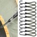 Surebuy Corde de Corde de Tente Traitement de revêtement de Corde élastique de Tente de 10 pièces du Crochet pour Une variété de Stockage de Fournitures de Camping