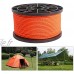 yotijar 3mm 50m Corde de Tente Nylon Corde a Linge Exterieur 6 Brins pour Camping Activités Extérieures Corde Camping Phosphorescente de 6 Couleur Orange