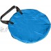 Apofly 1pc Pop Up Tente de Plage Pliable instantanée Sun Tente pour UV Protection Contre Le Soleil Famille Camping pêche de Pique-Nique Banc Bleu L