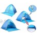 Apofly Étanche Pop Up Tente de Plage Rapide Ouvert instantanée Portable Canopy Sun Abris étanche avec Rideau pour Camping pêche Bleu XL