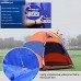 Bagalqio Tente de Camping 4-8 Personnes Tente Pop Up Ultra Tente Dôm Portable Tente Instantanée avec fenêtre Tente d'abri Solaire Anti-UV Coupe-Vent Étanche pour Camping Randonnée 240x240x145cm Way