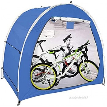 Bike Tent Bike Shed Hangar Abri de Stockage de Vélo de Tente D'auvent Vélo 190T Hangar Stockage Vélos avec Fenêtre Design pour Camping en Plein Air Imperméable Antipoussière