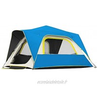 CDSL Camping Tente Tente Instantanée Camping Tente Automatique Pop Up Instant Tente 5-8 Personne Double Couche imperméable Tentes familiales for Grande randonnée en Plein air Alpinisme Voyage
