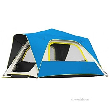 CDSL Camping Tente Tente Instantanée Camping Tente Automatique Pop Up Instant Tente 5-8 Personne Double Couche imperméable Tentes familiales for Grande randonnée en Plein air Alpinisme Voyage