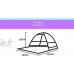 Chemu Tente de Plage Tente escamotable Portable Tente instantanée Automatique abri Solaire résistant à l'eau avec Sac de Rangement pour 2-3 Personnes