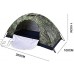 DEDC Camouflage Tente de Camping en Tissu Oxford Une Personne Extérieur Tente Protection UV Imperméable pour Camping Randonnée Activité de Plein Air