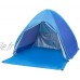 Eaarliyam Pop Up Beach Tente Portable Rapide Canopée instantanée Souchail étanche Soleil étanche avec Rideau pour Camping Pêche Bleu L