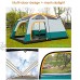 H-BEI Tentes familiales pour Camping 6 Personnes Tente de Camping avec moustiquaire Tente Cabine avec Porche tentes avec Double Couche Portable avec Sac de Transport
