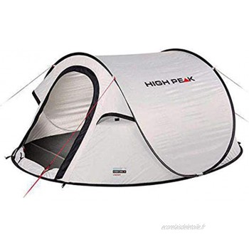 High Peak Vision 2 Pop Up Tent Unisex-Adult Pearl Taille Unique