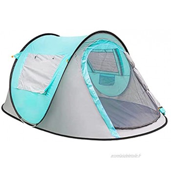 HXSD 2-3 Personnes Tente de Camping entièrement Automatique Coupe-Vent étanche Pop-up Tente Famille extérieure Installation instantanée Tente 4 Saisons