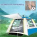 LQPHY Tente escamotable Automatique avec Tapis résistant à l'humidité Tente de Camping instantanée Tente instantanée imperméable Coupe-Vent et Protection UV adaptée aux Voyages en Plein air et